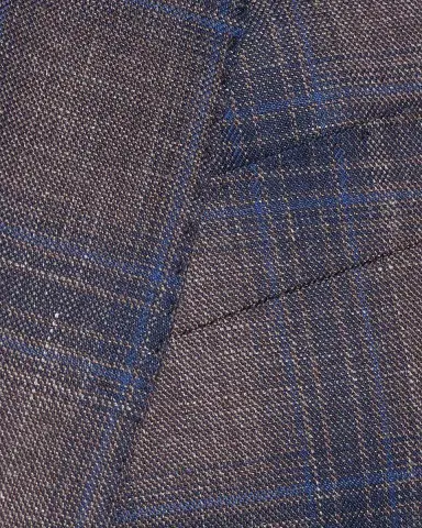 Emporio Armani Plaid Single-Breasted Jacket | Thumbnail 5 Emporio Armani Plaid Single-Breasted Jacket | Thumbnail 5
