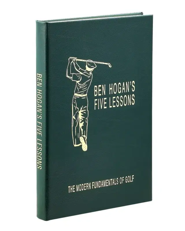 Graphic Image "Ben Hogan's Five Lessons: The Modern Fundamentals of Golf (Definitive Edition)" Leather-Bound Book