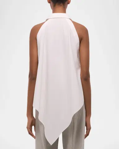 Helmut Lang Collar Scarf Top | Thumbnail 2