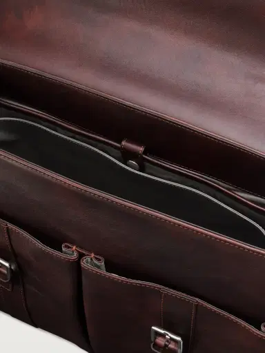 Brunello Cucinelli Leather Briefcase - Men | Thumbnail 6 Brunello Cucinelli Leather Briefcase - Men | Thumbnail 6