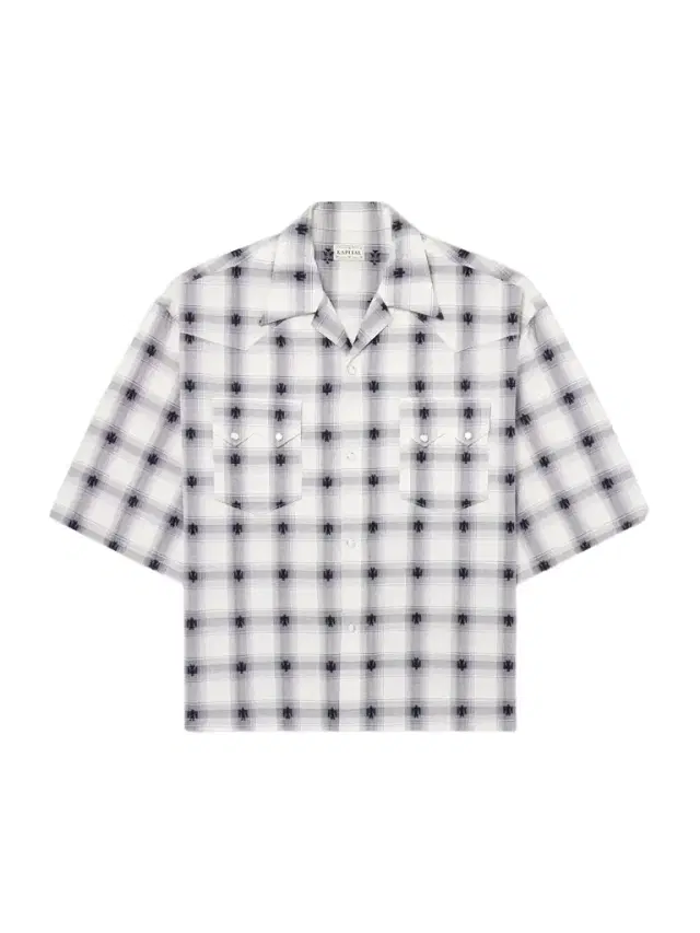 KAPITAL Camp-Collar Checked Cotton Western Shirt - Men
