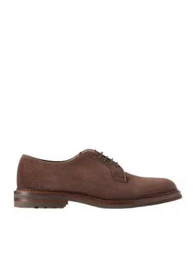 Brunello Cucinelli Suede Derby Shoes - Men | Thumbnail 1