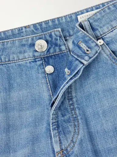 Brunello Cucinelli Traditional Slim-Fit Jeans - Men | Thumbnail 6 Brunello Cucinelli Traditional Slim-Fit Jeans - Men | Thumbnail 6