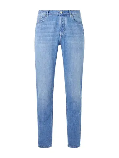 Brunello Cucinelli Traditional Slim-Fit Jeans - Men | Thumbnail 1 Brunello Cucinelli Traditional Slim-Fit Jeans - Men | Thumbnail 1