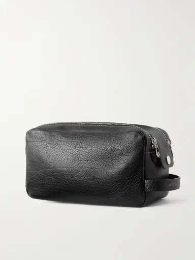 Brunello Cucinelli Leather Wash Bag - Men | Thumbnail 2 Brunello Cucinelli Leather Wash Bag - Men | Thumbnail 2