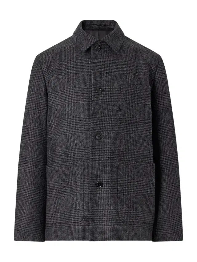 Prince of Wales Wool and Cashmere-Blend Jacket - Men