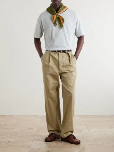 Corridor Garment-Dyed Cotton-Jersey T-Shirt - Men | Thumbnail 2