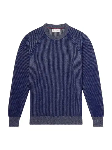 Brunello Cucinelli Ribbed Cashmere Sweater - Men | Thumbnail 1