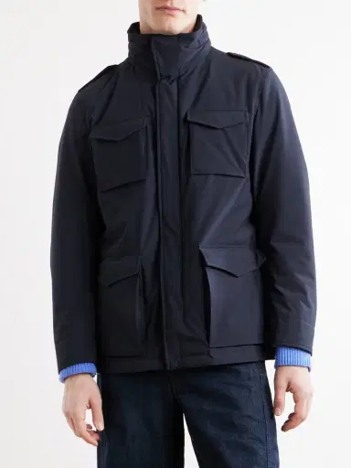 HERNO Four Pockets Woven Jacket - Men | Thumbnail 3 HERNO Four Pockets Woven Jacket - Men | Thumbnail 3