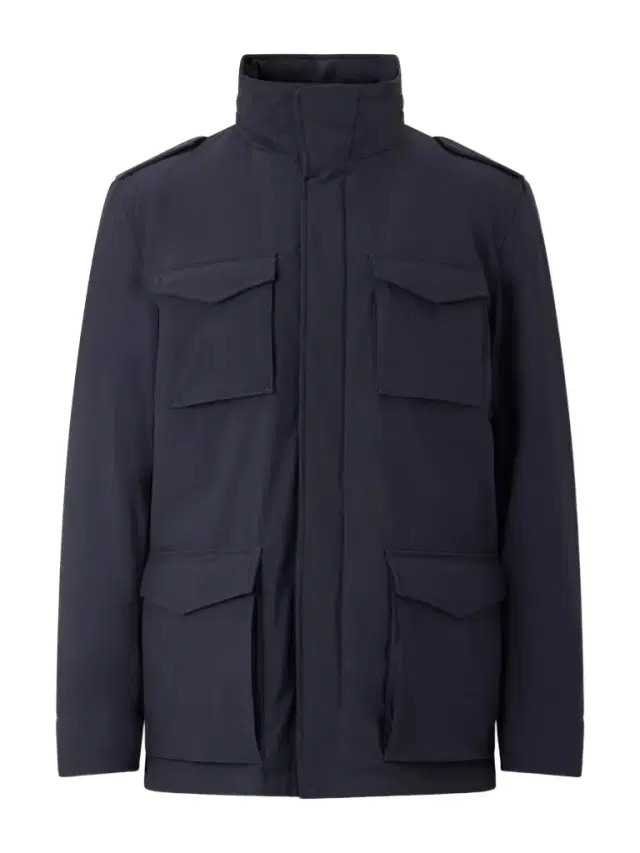 Four Pockets Woven Jacket - Men