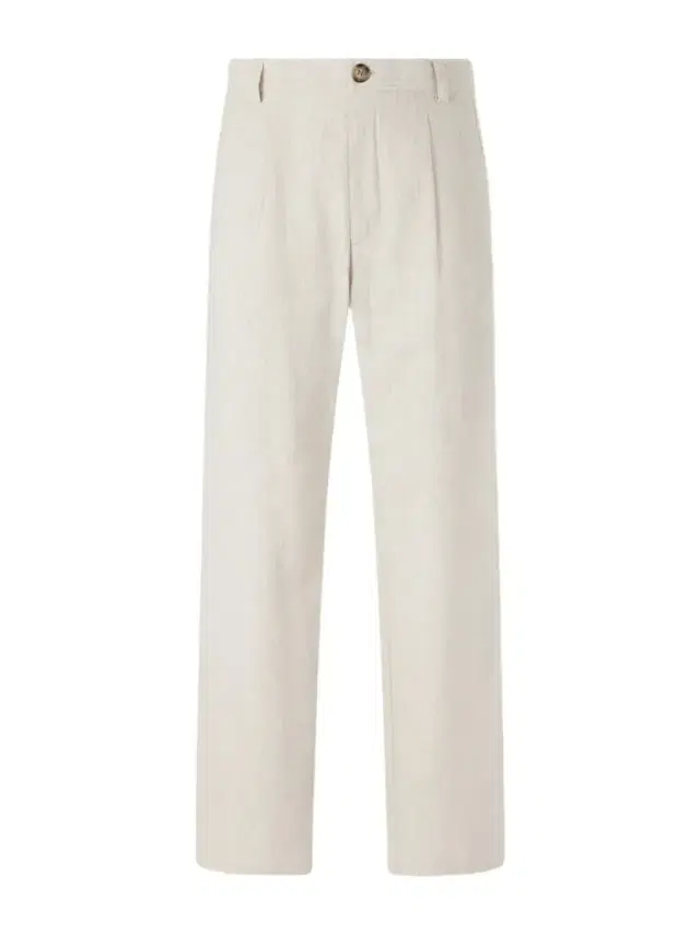 Oliver Spencer Morton Straight-Leg Pleated Cotton and Linen-Blend Trousers - Men