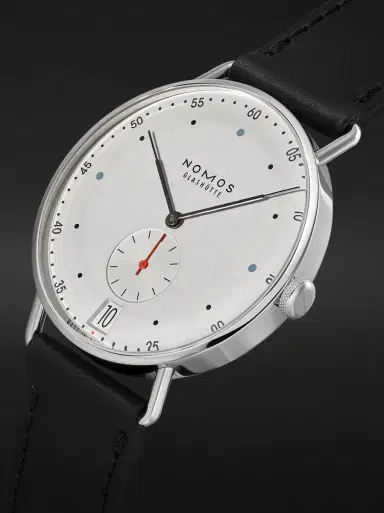 NOMOS Glashütte Metro 38 Date Hand-Wound Stainless Steel Watch, Ref.1102 - Men | Thumbnail 4 NOMOS Glashütte Metro 38 Date Hand-Wound Stainless Steel Watch, Ref.1102 - Men | Thumbnail 4