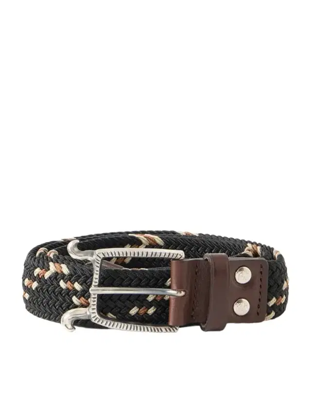 KAPITAL Atlas Woven Buckle Belt - Men