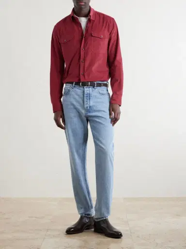 Caruso Cotton-Corduroy Shirt - Men | Thumbnail 2