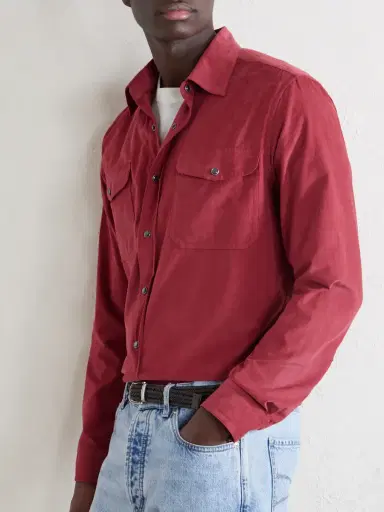 Caruso Cotton-Corduroy Shirt - Men | Thumbnail 5