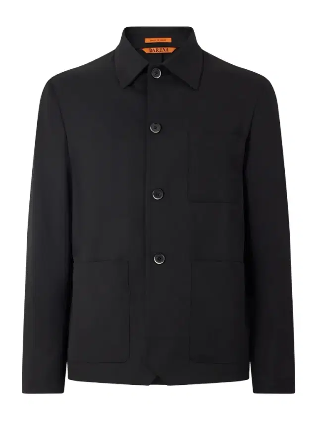 Wool-Blend Gabardine Overshirt - Men