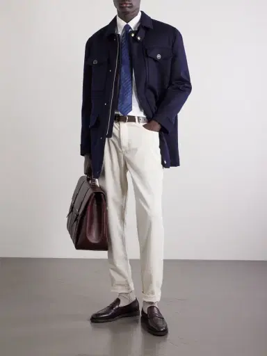 Brunello Cucinelli Padded Cashmere Jacket - Men | Thumbnail 2 Brunello Cucinelli Padded Cashmere Jacket - Men | Thumbnail 2