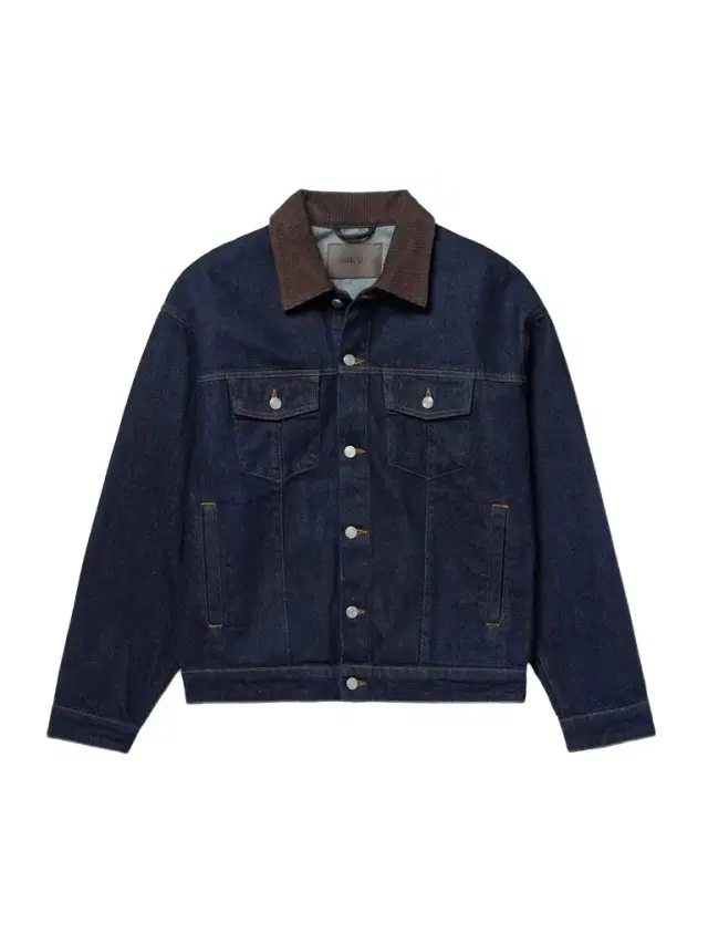 Roy 1882 Corduroy-Trimmed Organic Denim Jacket - Men