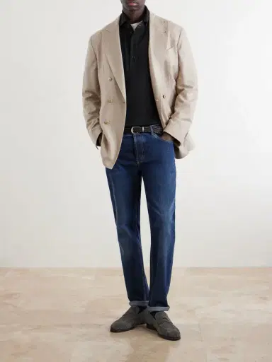 Brunello Cucinelli Cotton Polo Shirt - Men | Thumbnail 2 Brunello Cucinelli Cotton Polo Shirt - Men | Thumbnail 2
