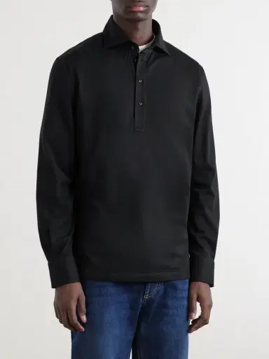 Brunello Cucinelli Cotton Polo Shirt - Men | Thumbnail 3 Brunello Cucinelli Cotton Polo Shirt - Men | Thumbnail 3