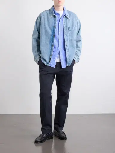 Barena Straight-Leg Cotton-Blend Gabardine Trousers - Men | Thumbnail 2