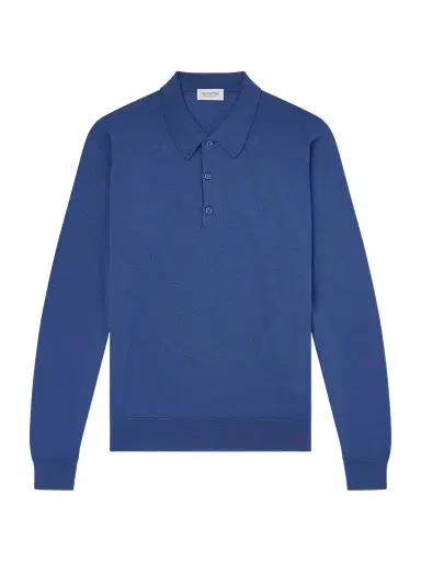 John Smedley Caverhill Knitted Merino Wool Polo Shirt - Men | Thumbnail 1 John Smedley Caverhill Knitted Merino Wool Polo Shirt - Men | Thumbnail 1
