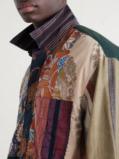 Kardo Yuto Patchwork Cotton Shirt - Men | Thumbnail 5 Kardo Yuto Patchwork Cotton Shirt - Men | Thumbnail 5