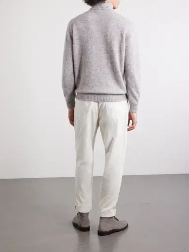 Brunello Cucinelli Alpaca-Blend Rollneck Sweater - Men | Thumbnail 4