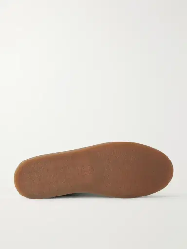 Brunello Cucinelli Coda di Rondine Suede Sneakers - Men | Thumbnail 3