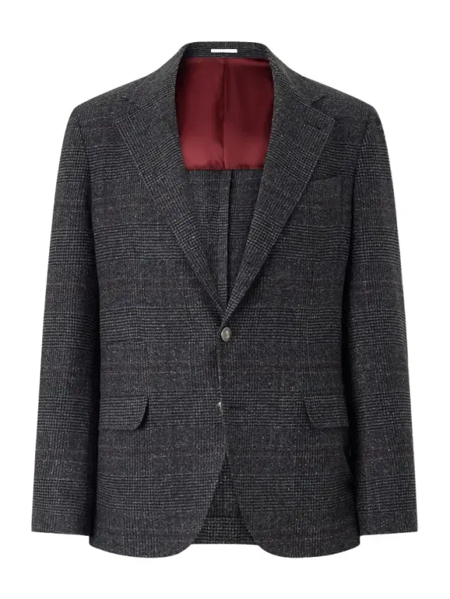 Checked Silk, Wool and Cashmere-Blend Suit Jacket - Men