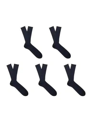 FALKE Set of Five Wool-Blend Socks - Men | Thumbnail 1
