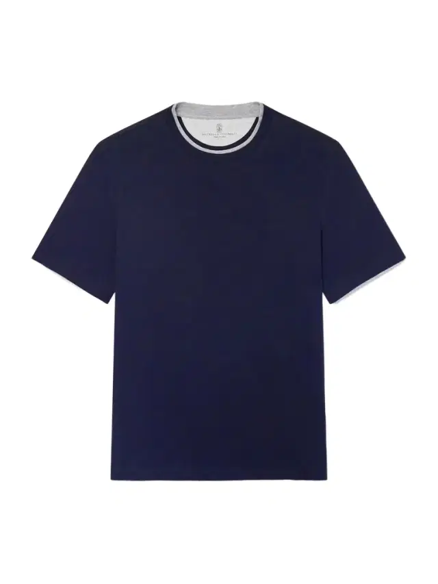 Brunello Cucinelli Layered Cotton-Jersey T-Shirt - Men