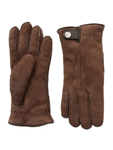 Brunello Cucinelli Suede Gloves - Men | Thumbnail 1 Brunello Cucinelli Suede Gloves - Men | Thumbnail 1