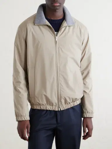 Lardini Shell Bomber Jacket - Men | Thumbnail 3