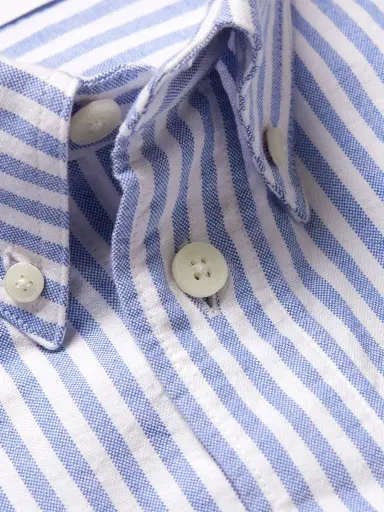 NN07 Colby 5910 Button-Down Collar Striped Organic Cotton Oxford Shirt - Men | Thumbnail 5 NN07 Colby 5910 Button-Down Collar Striped Organic Cotton Oxford Shirt - Men | Thumbnail 5
