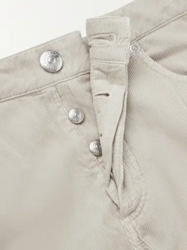 Brunello Cucinelli Straight-Leg Cotton-Corduroy Trousers - Men | Thumbnail 6