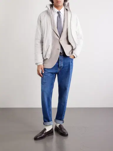 Brunello Cucinelli Padded Shell Hooded Jacket - Men | Thumbnail 2 Brunello Cucinelli Padded Shell Hooded Jacket - Men | Thumbnail 2