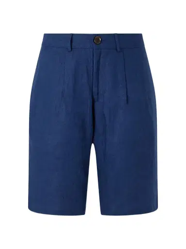 Oliver Spencer Coney Straight-Leg Pleated Linen Shorts - Men | Thumbnail 1 Oliver Spencer Coney Straight-Leg Pleated Linen Shorts - Men | Thumbnail 1