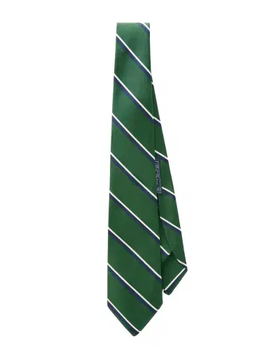 Polo Ralph Lauren 9cm Striped Silk and Cotton-Blend Twill Tie - Men | Thumbnail 1