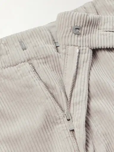 Brunello Cucinelli Tapered Pleated Cotton-Corduroy Trousers - Men | Thumbnail 6 Brunello Cucinelli Tapered Pleated Cotton-Corduroy Trousers - Men | Thumbnail 6