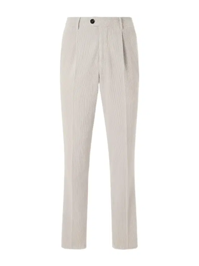Brunello Cucinelli Tapered Pleated Cotton-Corduroy Trousers - Men