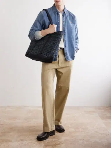 RRL Banks Beach Medium Woven Tote - Men | Thumbnail 2 RRL Banks Beach Medium Woven Tote - Men | Thumbnail 2