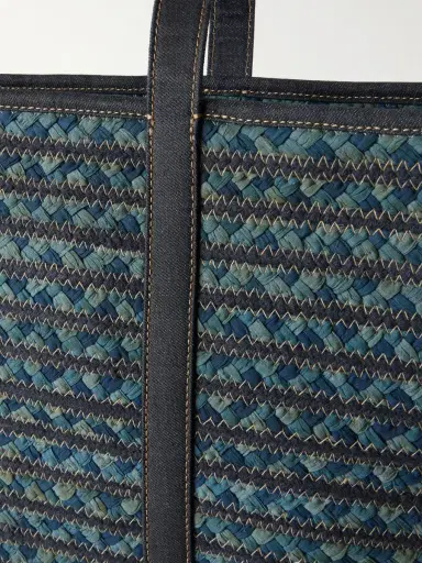 RRL Banks Beach Medium Woven Tote - Men | Thumbnail 5 RRL Banks Beach Medium Woven Tote - Men | Thumbnail 5
