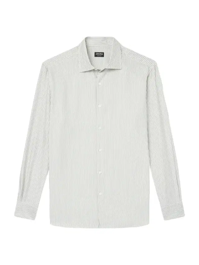 Zegna Striped Silk Shirt - Men