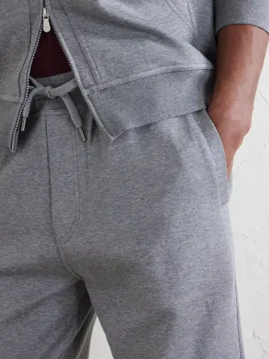 Brunello Cucinelli Tapered Cotton, Cashmere and Silk-Blend Jersey Sweatpants - Men | Thumbnail 5 Brunello Cucinelli Tapered Cotton, Cashmere and Silk-Blend Jersey Sweatpants - Men | Thumbnail 5