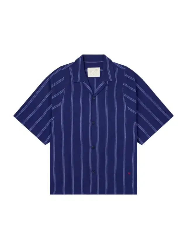 Kardo Yusuke Camp-Collar Striped Cotton Shirt - Men