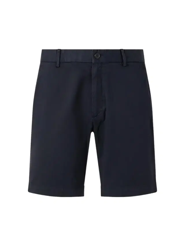 Straight-Leg Garment-Dyed Cotton-Blend Twill Chino Shorts - Men