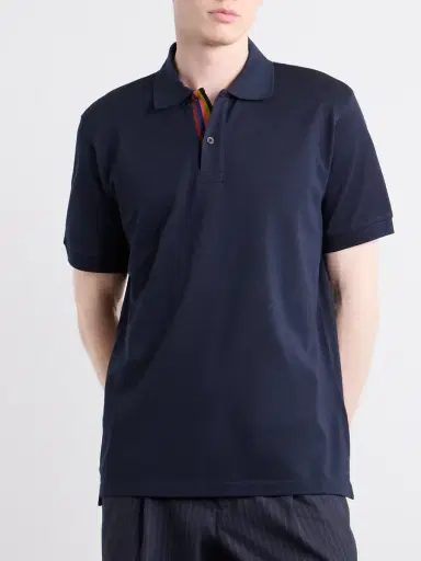 Paul Smith Cotton-Piqué Polo Shirt - Men | Thumbnail 3 Paul Smith Cotton-Piqué Polo Shirt - Men | Thumbnail 3