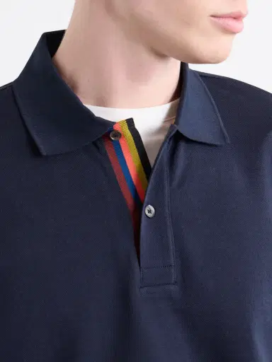 Paul Smith Cotton-Piqué Polo Shirt - Men | Thumbnail 5 Paul Smith Cotton-Piqué Polo Shirt - Men | Thumbnail 5