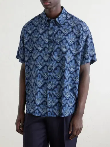 NN07 Deon Printed Woven Shirt - Men | Thumbnail 3